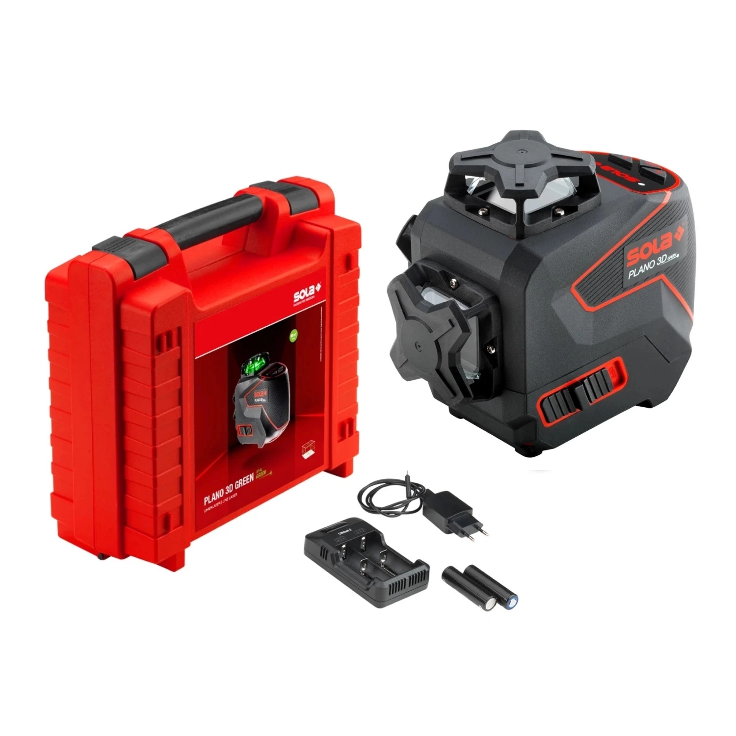 Sola 71017101 PLANO 3D line laser green