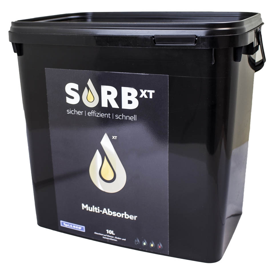 Sorb XT 23100200EN-STK XT Absorbent Fibers Biological bucket 10 liters (1.8kg)