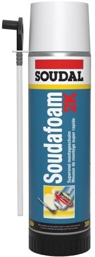 Soudal 104882 Soudafoam 2K PU foam Champagne 400 ml