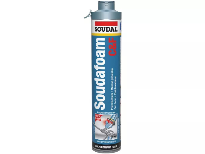 Soudal 106741 Soudafoam Click & Fix Foam