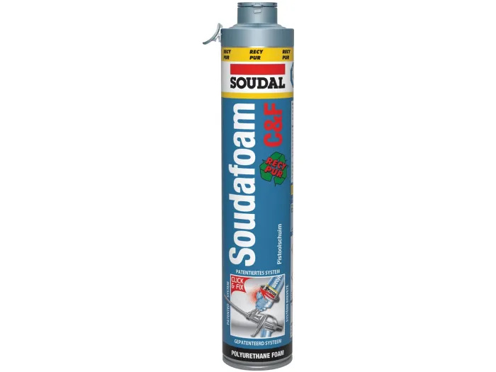 Soudal 110240 Soudafoam Click & Fix Recy Gun Foam