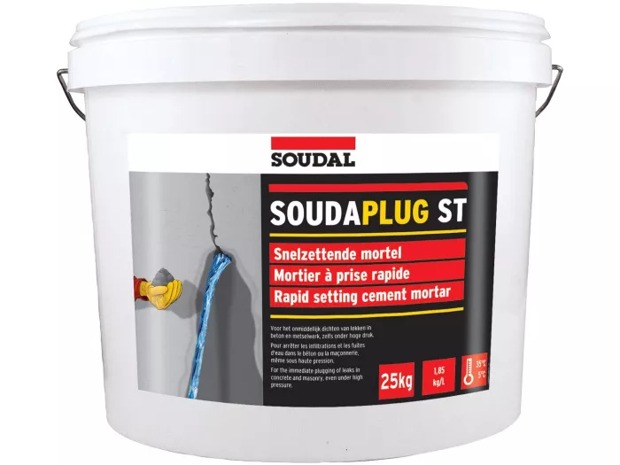 Soudal 126042 Soudaplug ST DFE Quick-Setting Mortar