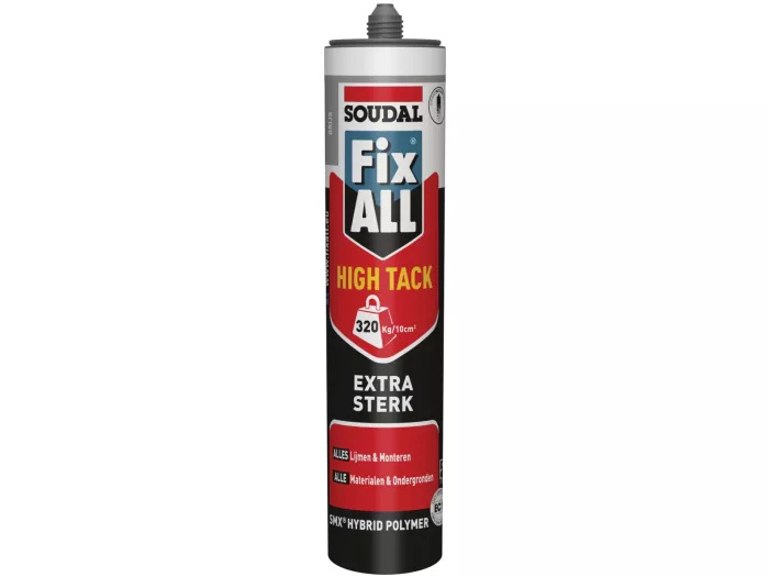 Soudal 153985 Fix - All High Tack Komo Gray 290 ml