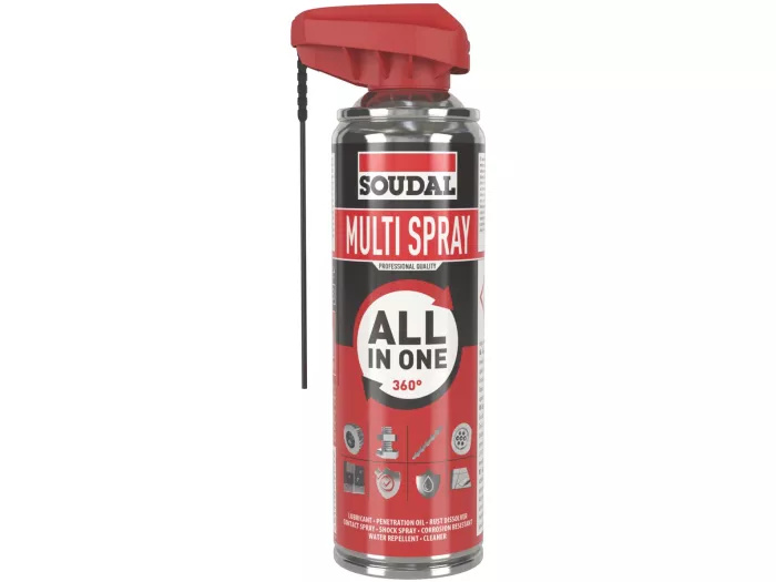 Soudal 166537 Multi Spray 8-in-1 Genius Lubricant 300 ml
