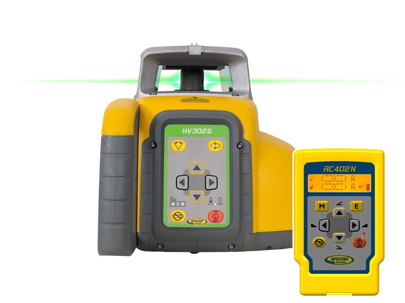 Spectra Physics 600700 HV302G Rotating Laser Green (Rechargeable)