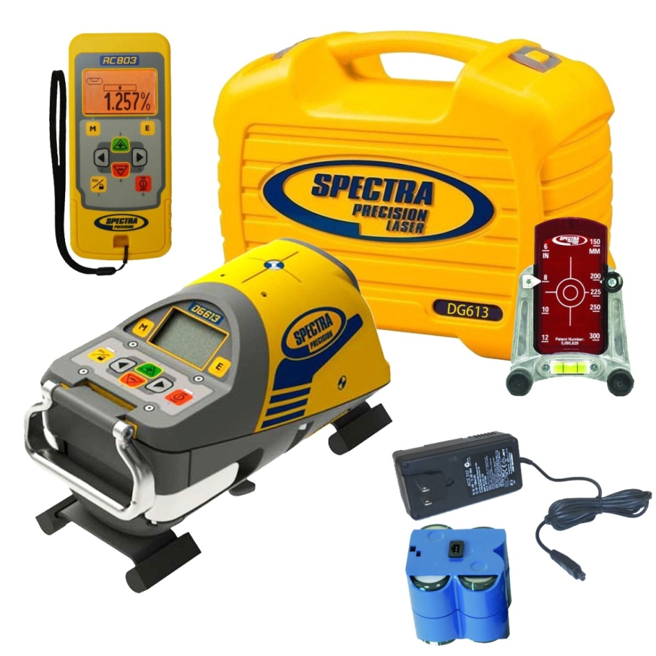 Spectra Physics 127085 DG613 Sewer Laser