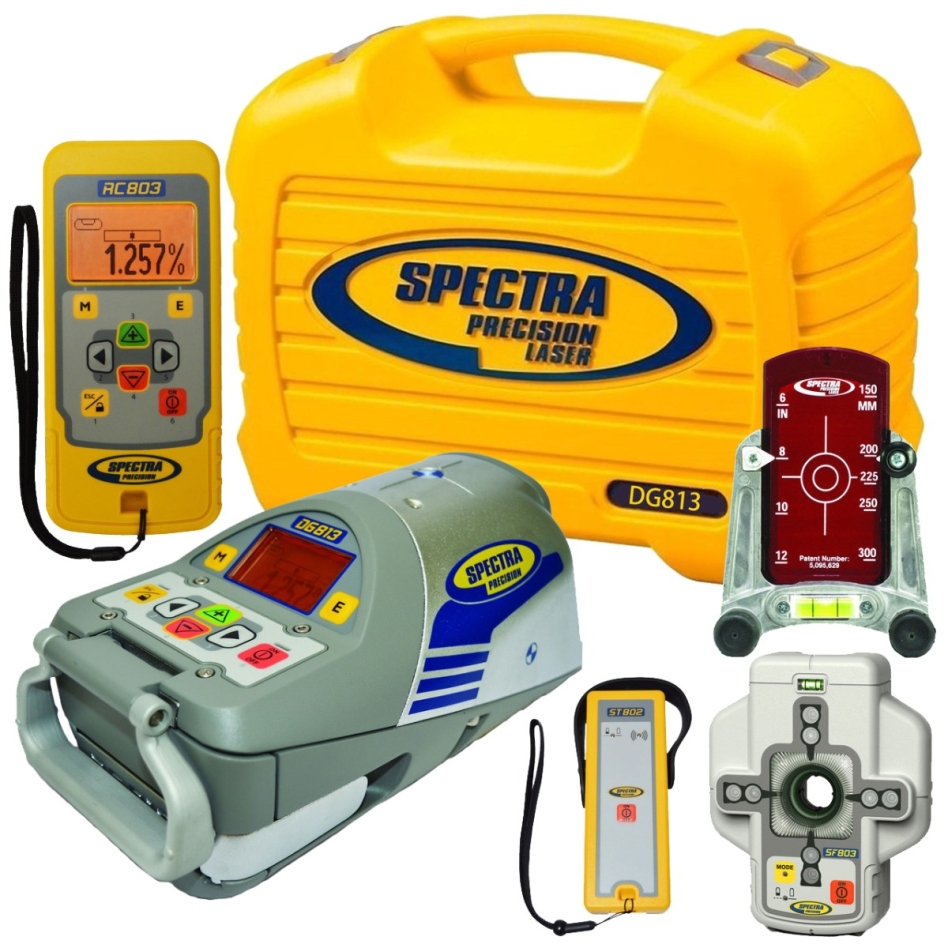 Spectra Physics 127123 DG813 Sewer Laser