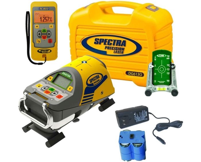 Spectra Physics 128483 DG613G Sewer laser with green beam