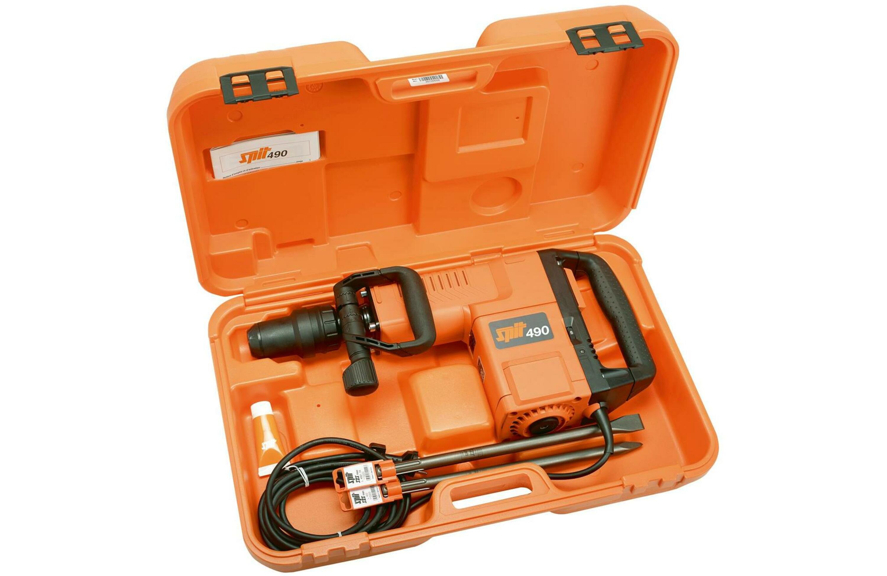 Spit 010245 490 Breekhamer 1500 Watt - SDS MAX + 2 beitels