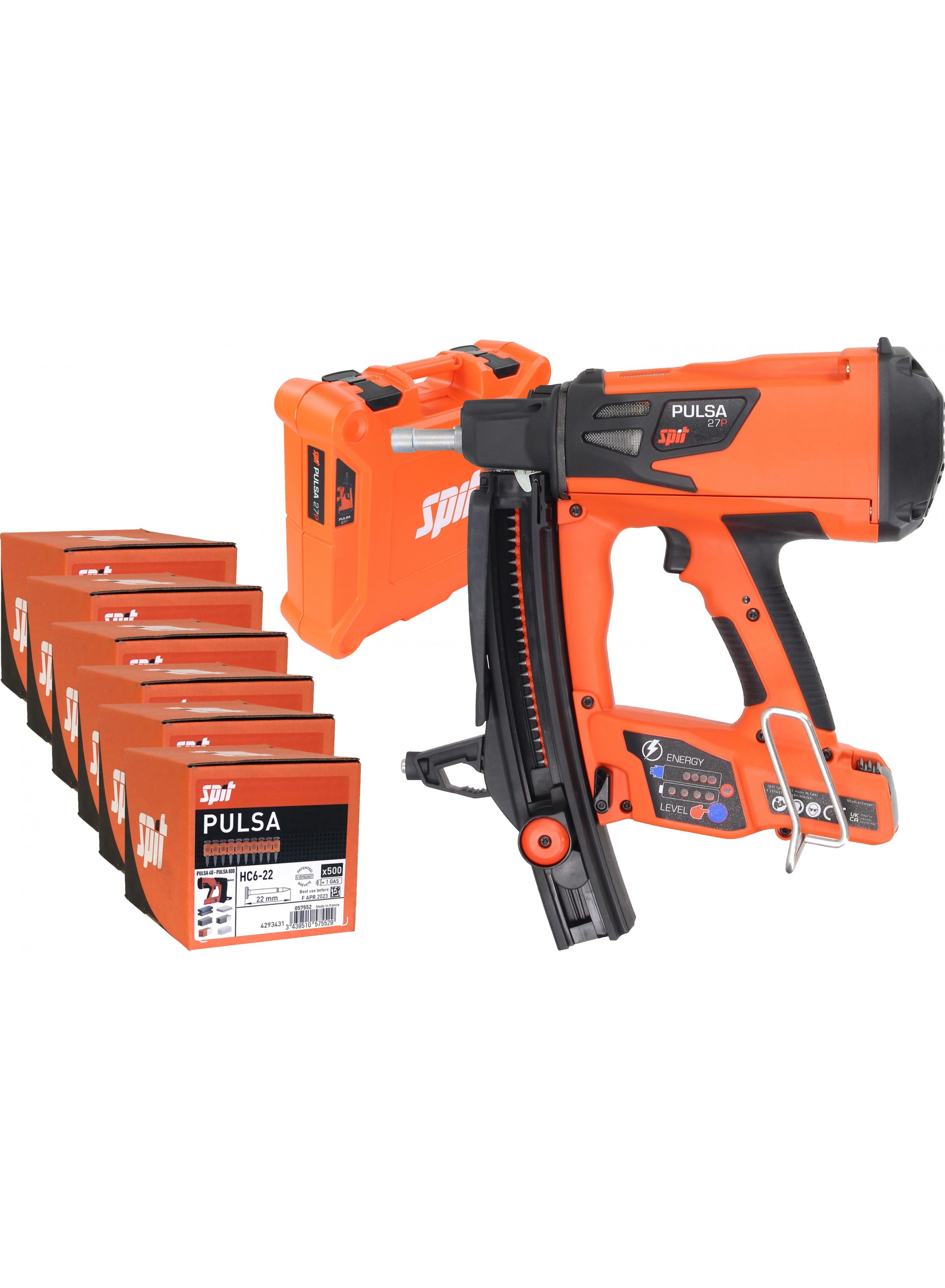 Spit 695962 Gastacker 15-27 mm + 3000 HC 6/22 Nails