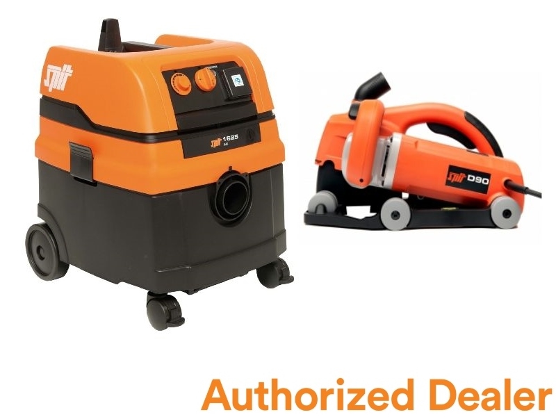 Spit 811245C2 D90 Trench saw AC1625 vacuum cleaner + 2 x diamond blade