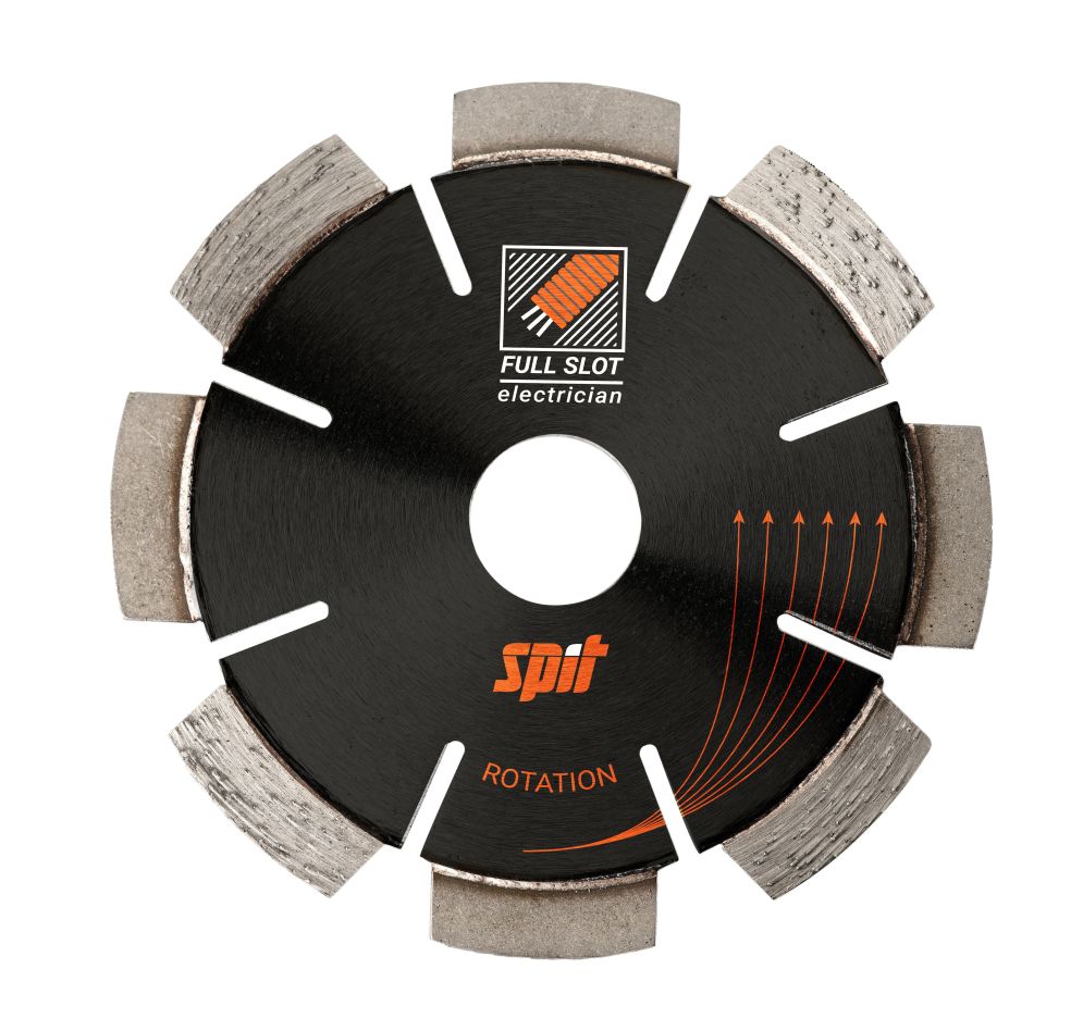 Spit Accessories 610203 D90 Diamond Blade Set, 125 mm, Stone, Full Slot, 3-Piece Set