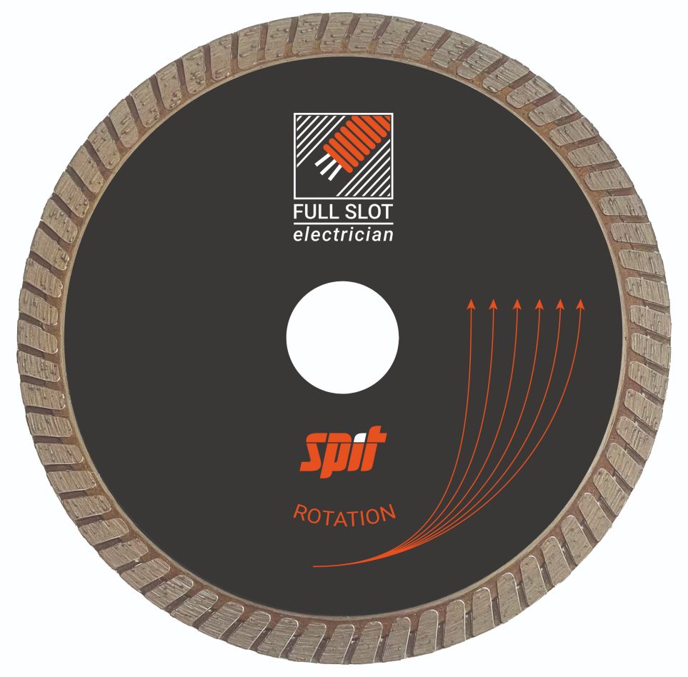 Spit Accessories 610218 D90 Diamond Blade Set, 125 mm, Sand-Lime Brick, Full Slot, 6-Piece Set