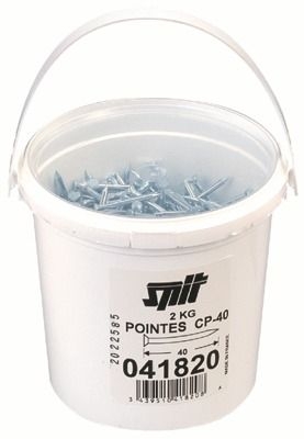Spit Fasteners 041820 CP40 Steel nails 3.3 x 40 mm 2kg