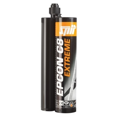 Spit Fasteners 055887 Epcon C8 Epoxy-based injection mortar reinforcement bars and threaded rods 450 ml