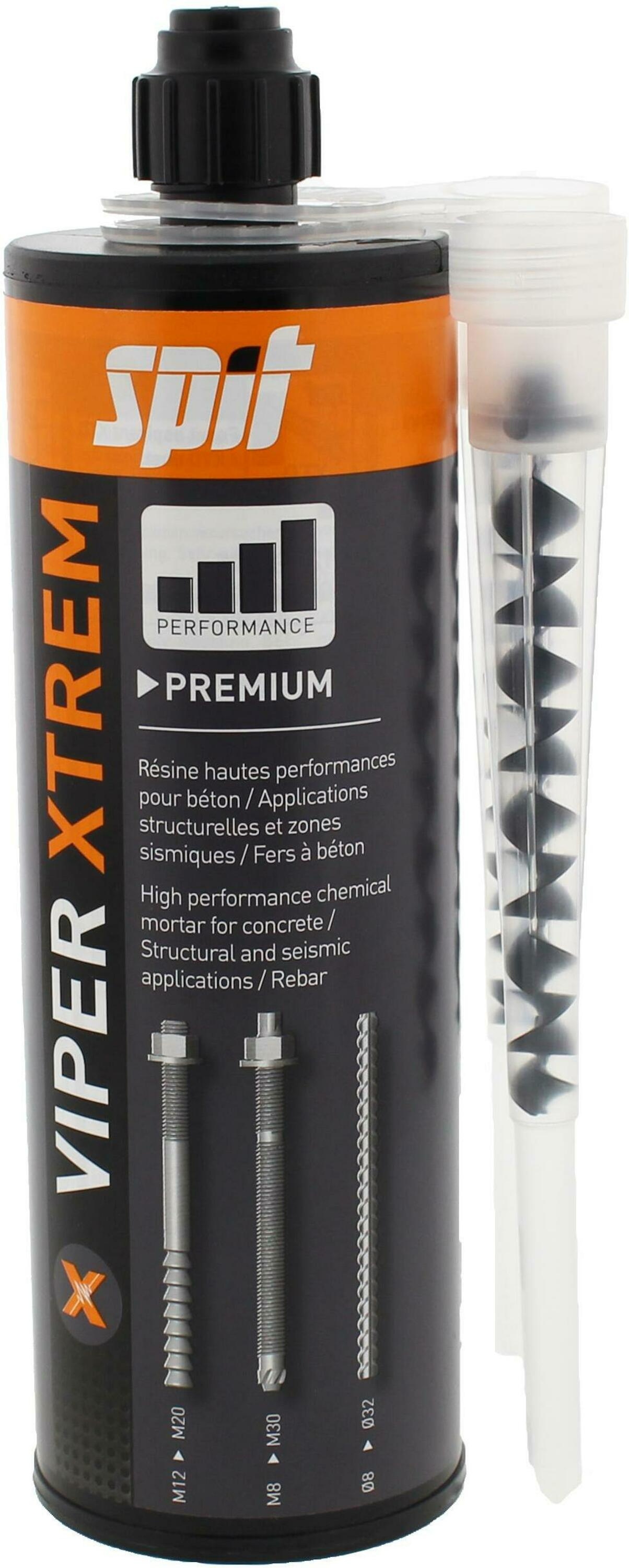Spit Fasteners 060189 Viper XTREM chemical anchor 410ml