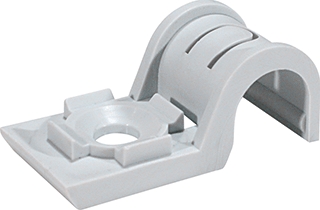 Spit Fasteners 565082 P-CLIP D.20 Ds100 PLASTICS 100 Pieces