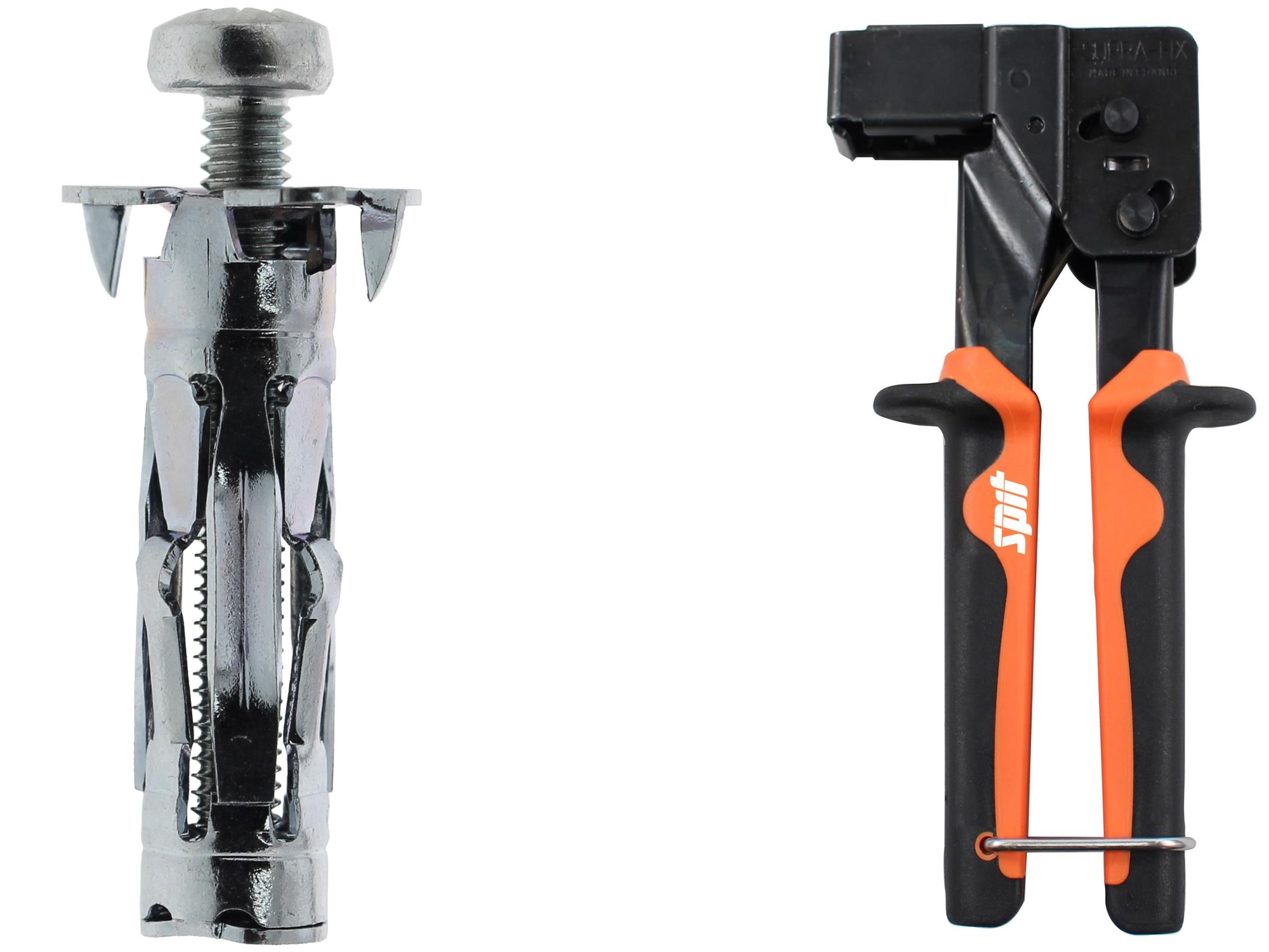 Spit Fasteners 695979 Stellix Cavity wall plug with screw M6/35 300 pieces + Stellix pliers