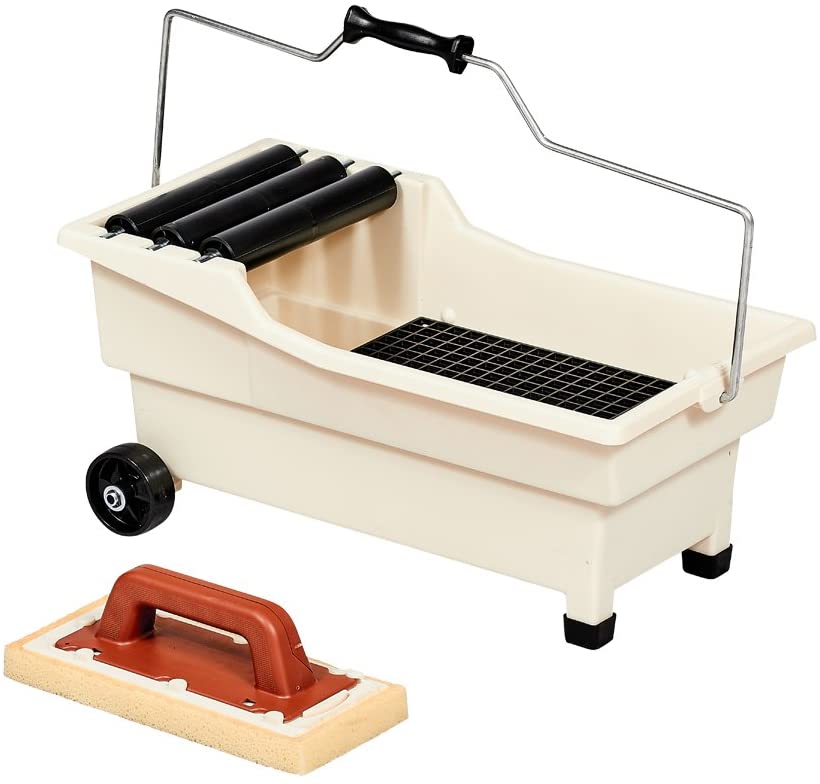 Raimondi RA216SWE Sponge tub 20L with wheels and handle