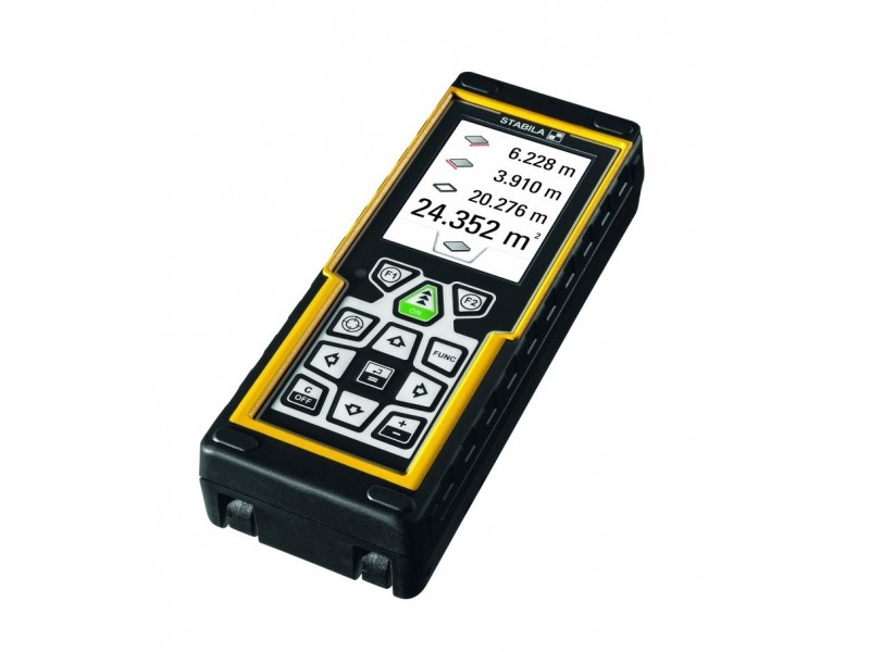 Stabila 18562 LD520 Laser rangefinder 200 m with digital target detection by built-in camera with sight
