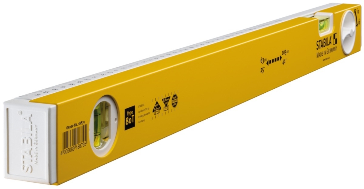 Stabila 18880 80 T Telescopic spirit level 80-127 cm