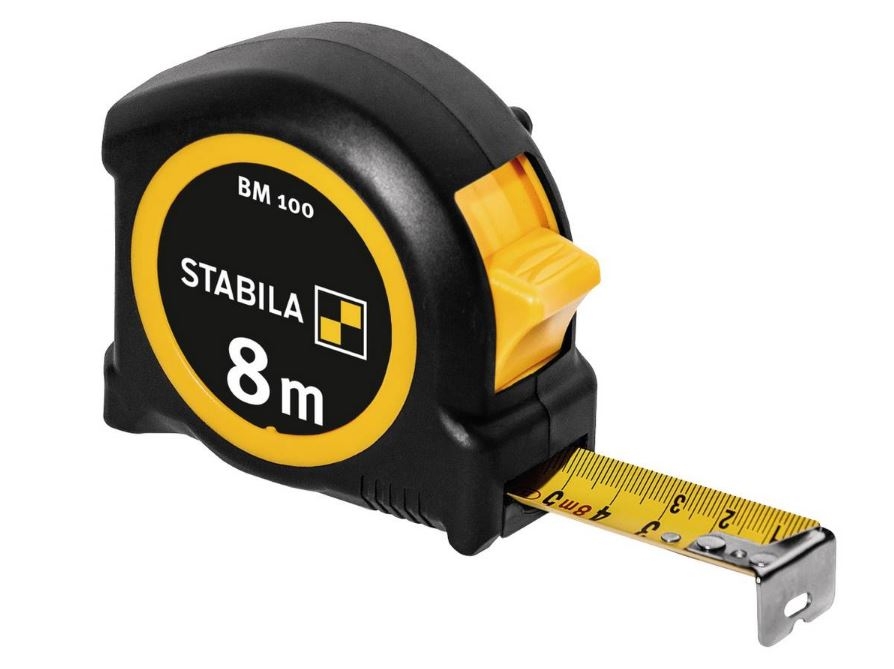 Stabila 19581 BM 100 Tape measure, 8 m