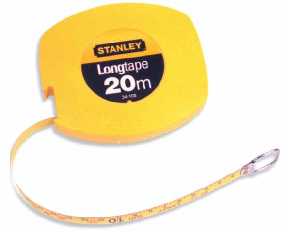 Stanley 0-34-105 Surveyor's tape Steel 20m - 9,5mm closed case