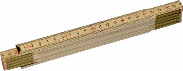 Stanley 0-35-455 Folding rule 2m - 15mm wood