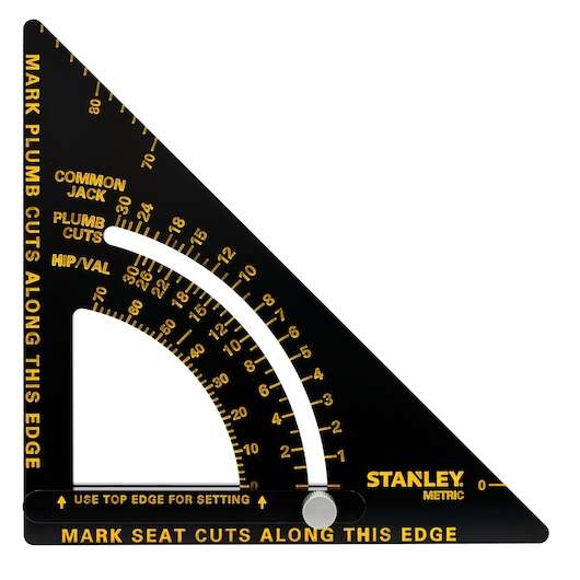 Stanley STHT46056-0 Adjustable Construction Triangle 180mm aluminum