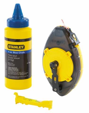 Stanley 0-47-465 Powerwinder Chalk line kit 30m