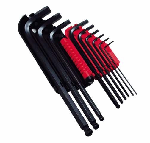 Stanley 0-69-256 Bolt edge wrench set 9 pieces 1,5 -10 mm