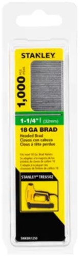 Stanley STHT70500-0 Nails 32mm Type J - 1000 Pieces