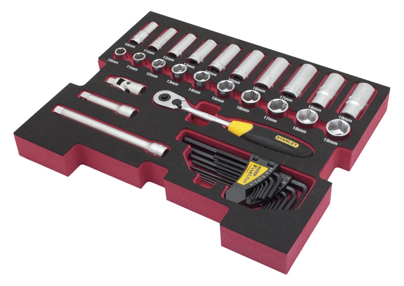 Stanley FMHT0-74296 FatMax Tstak Insert socket set 3/8" 38-piece