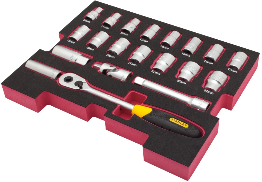 Stanley FMHT0-74297 FatMax Tstak Insert socket set 1/2" 20-piece