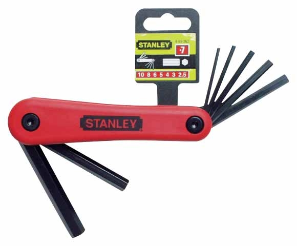 Stanley 4-69-261 Pin Allen key set 7 pcs 1,5-6mm