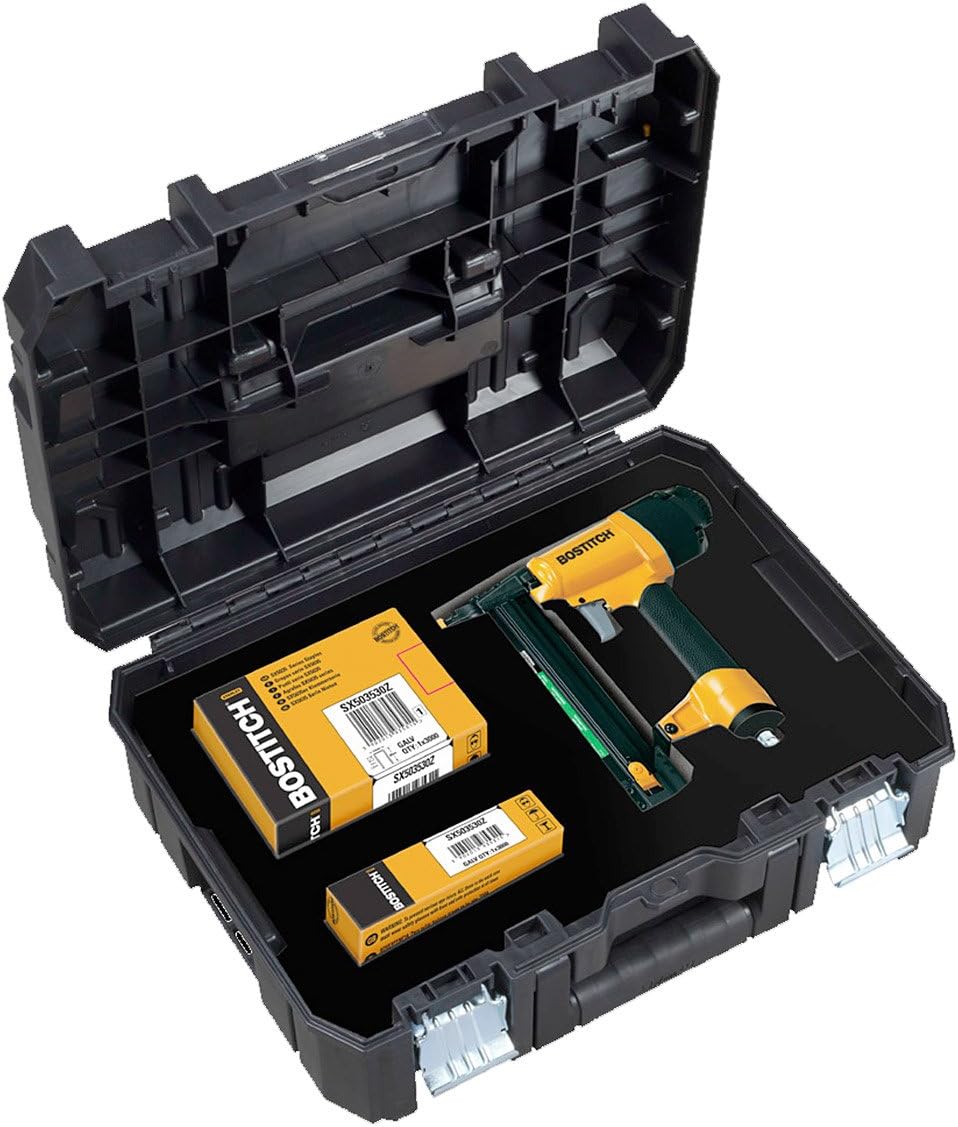 Stanley Bostitch SB2IN1-BSTAK 2IN1 Stapler 15 - 40 mm 18 Gauge + Staple + TSTAK case