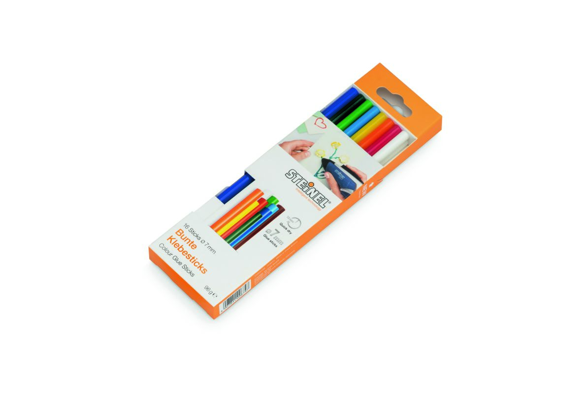 Steinel 006969 Glue cartridges Ø7mm 96g colored 16ST