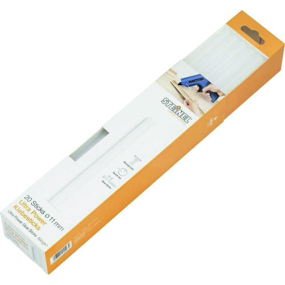Steinel 044930 Ultra Power Glue Cartridge 11mm 500g 20ST