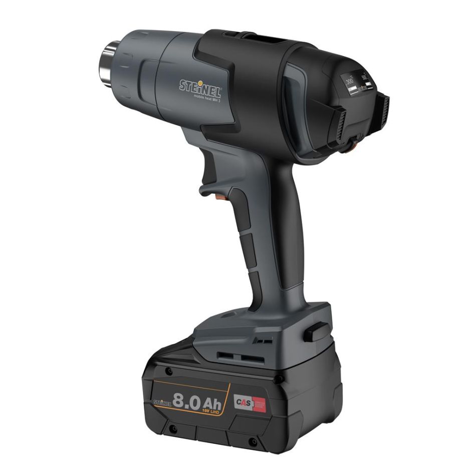 Steinel 066604 MobileHeat 3 Cordless hot air gun 1x 18V 8.0Ah battery and charger in case