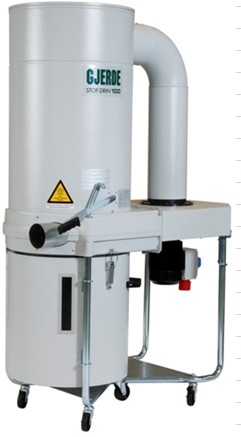 Gjerde 1991610 Dust-Drin 100 Dust Extractor system 400 Volt for in "closed" spaces