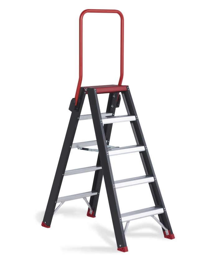 Altrex 192604 TDO 4 Taurus Stairs double ascendable 2x4 steps coated!