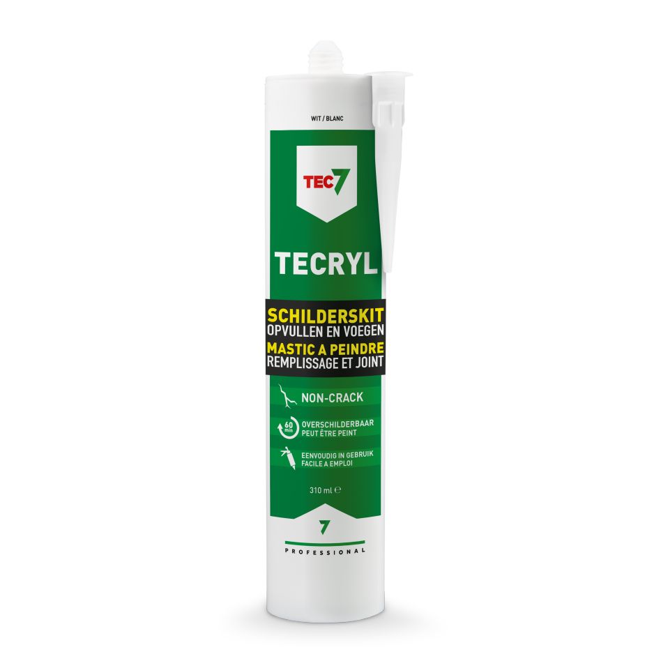 TEC7 528100000 Tecryl White Painters sealant cartridge 310ml