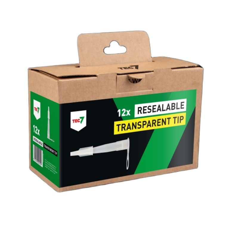 TEC7 599409290 Resealable Hanging Spout Transparent 12 ST