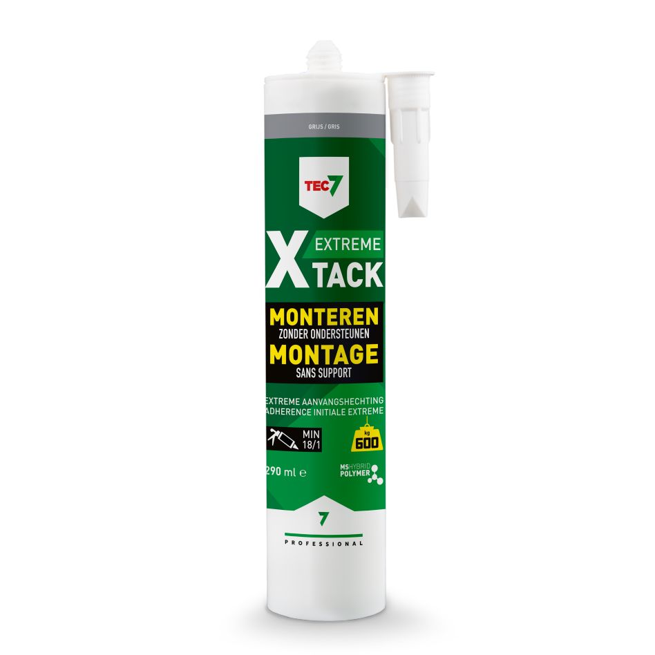 TEC7 534535000 X-Tack Grey Montagekit cartridge 290ml
