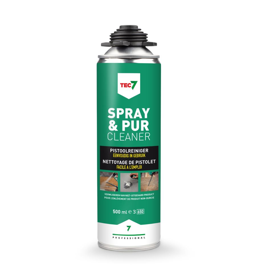 TEC7 670801000 Spray &amp; PUR Cleaner Gun Cleaner 500ml