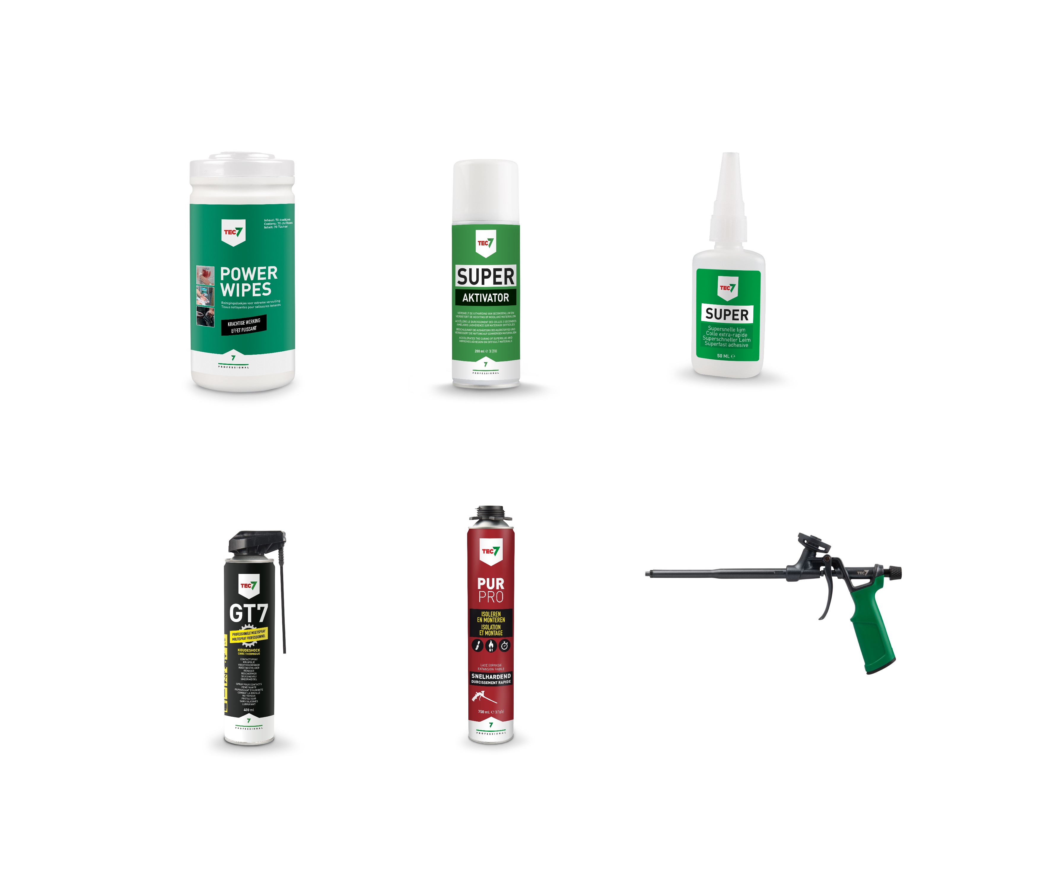 TEC7 TEC7PURTN Starter kit 6-piece