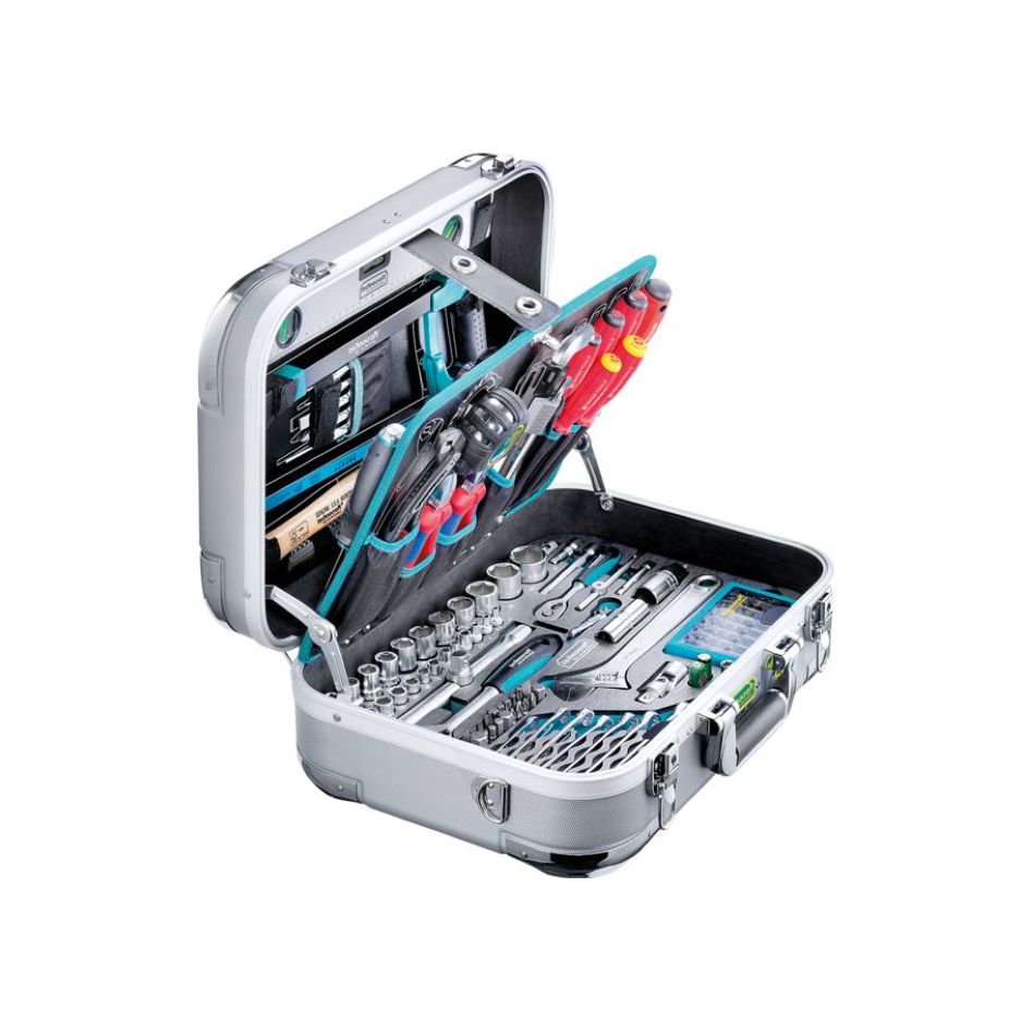 technocraft 663196 ABS tool case PRO CHROME 185-piece
