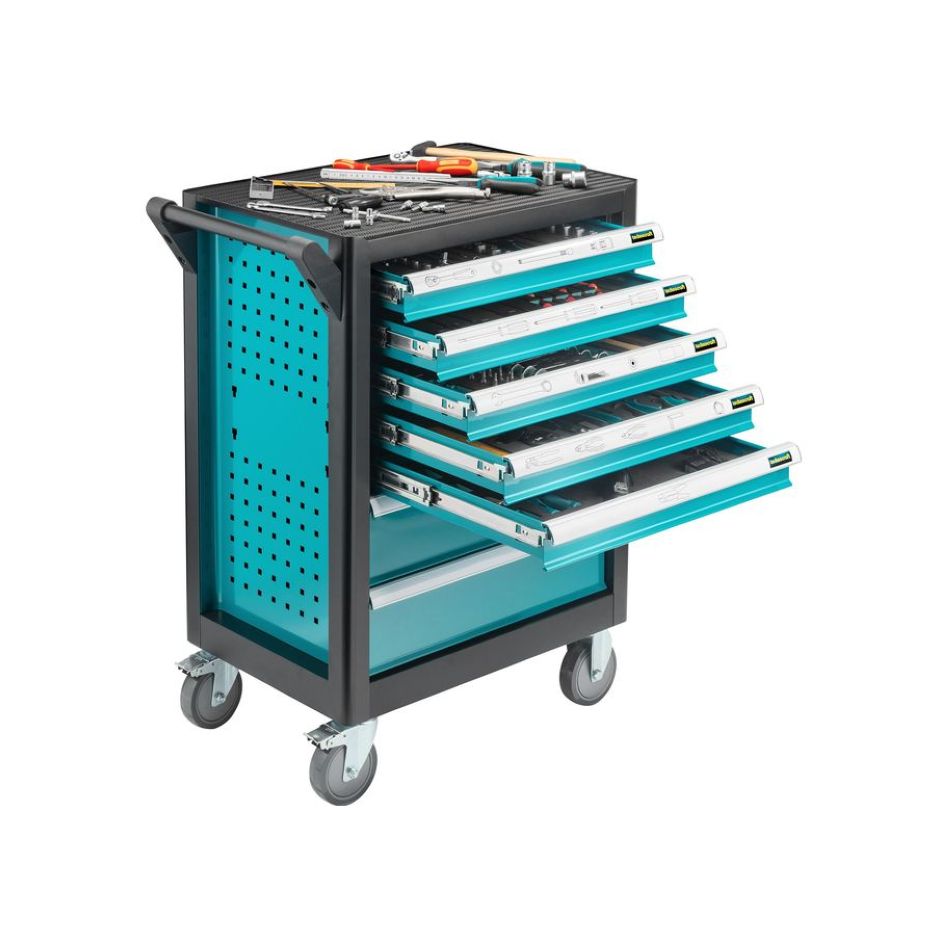 technocraft 663098 Tool trolley ROLLBOY 381-piece