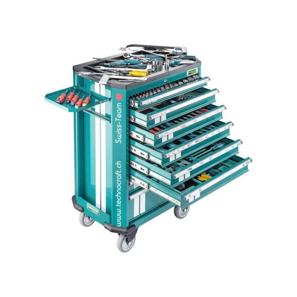 technocraft 665215 Tool trolley SWISS TEAM 297-piece