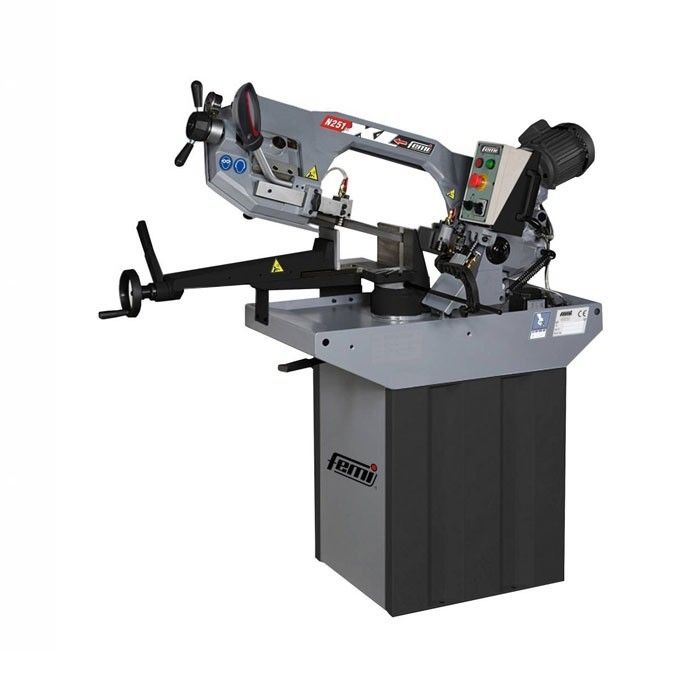 Femi 8488050 N251DA XL Industrial Metal Bandsaw 250 mm 750W/1100 Watts 400V